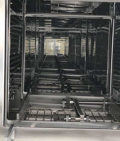 Sistema automático de secado de túnel